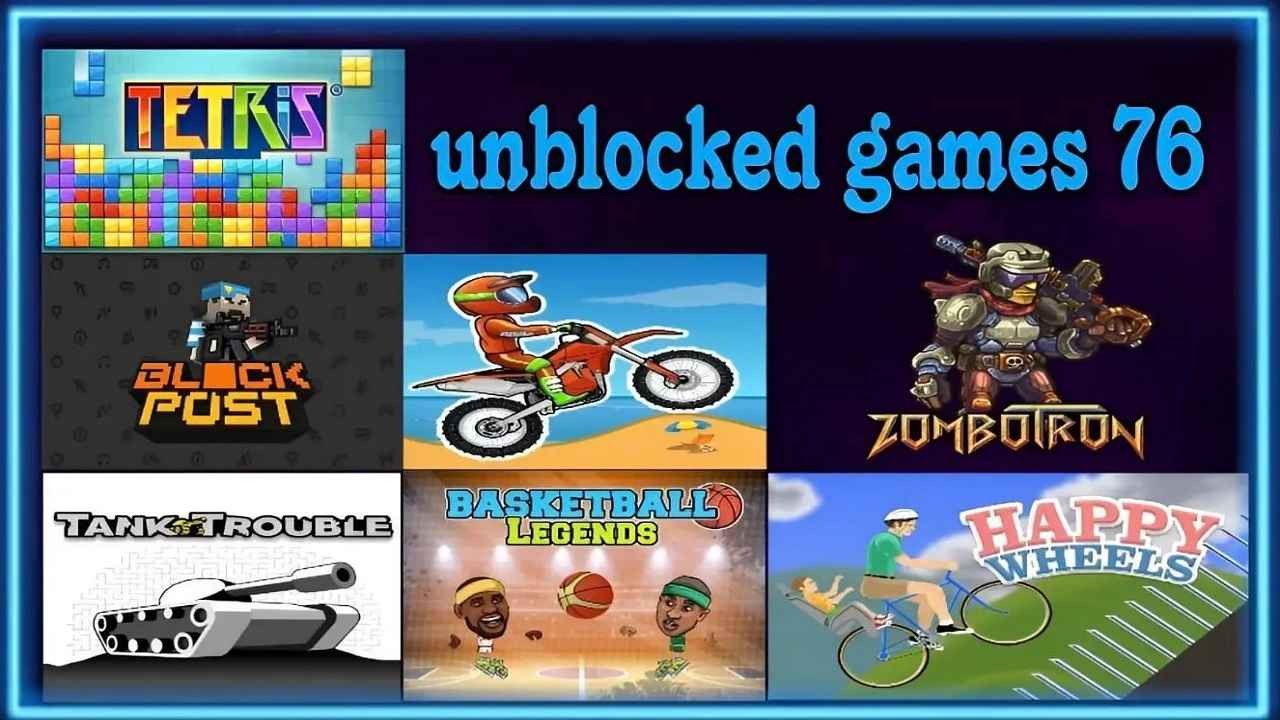 Different games in Unblocked Games 76