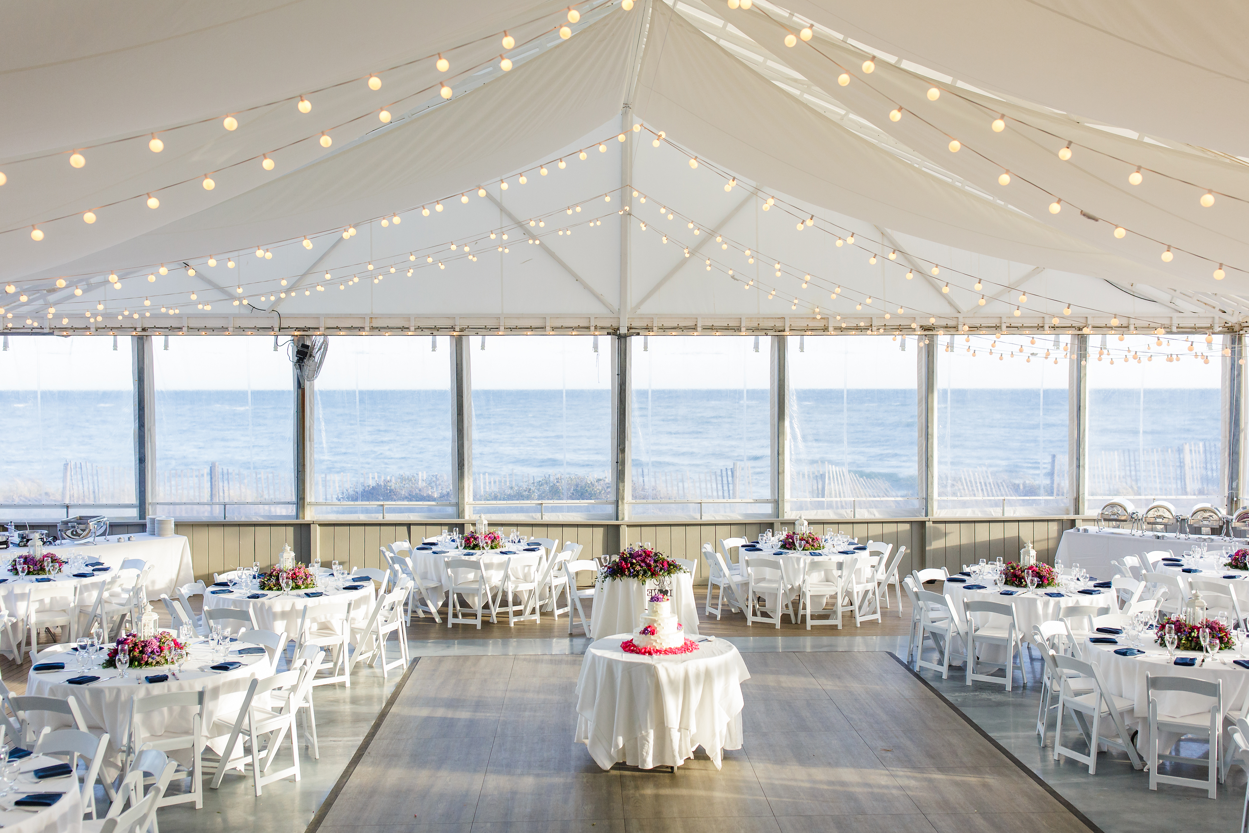 A wedding hall on Cape Cod beach