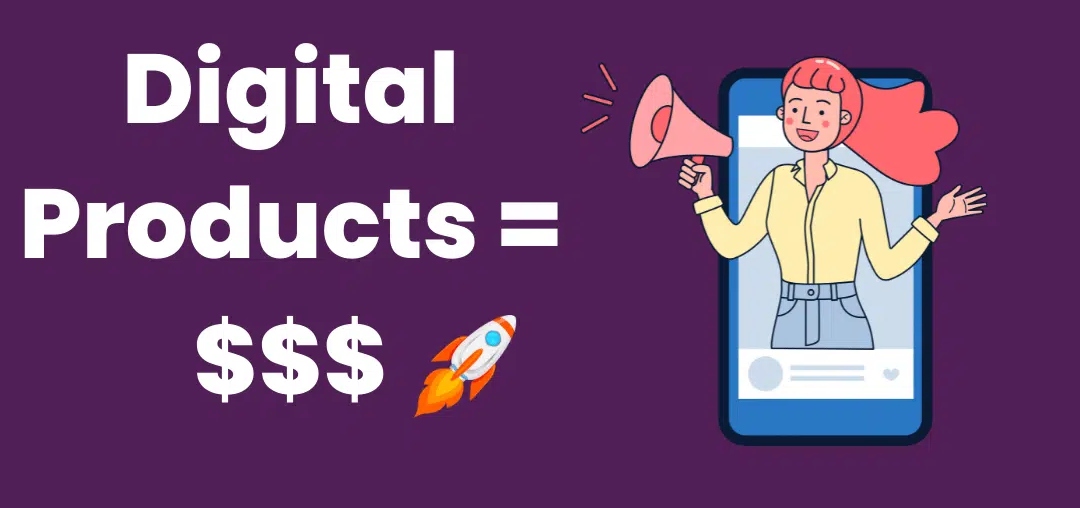 Digital Products-themed poster