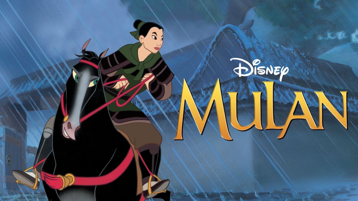 "Mulan" (1998) movie poster