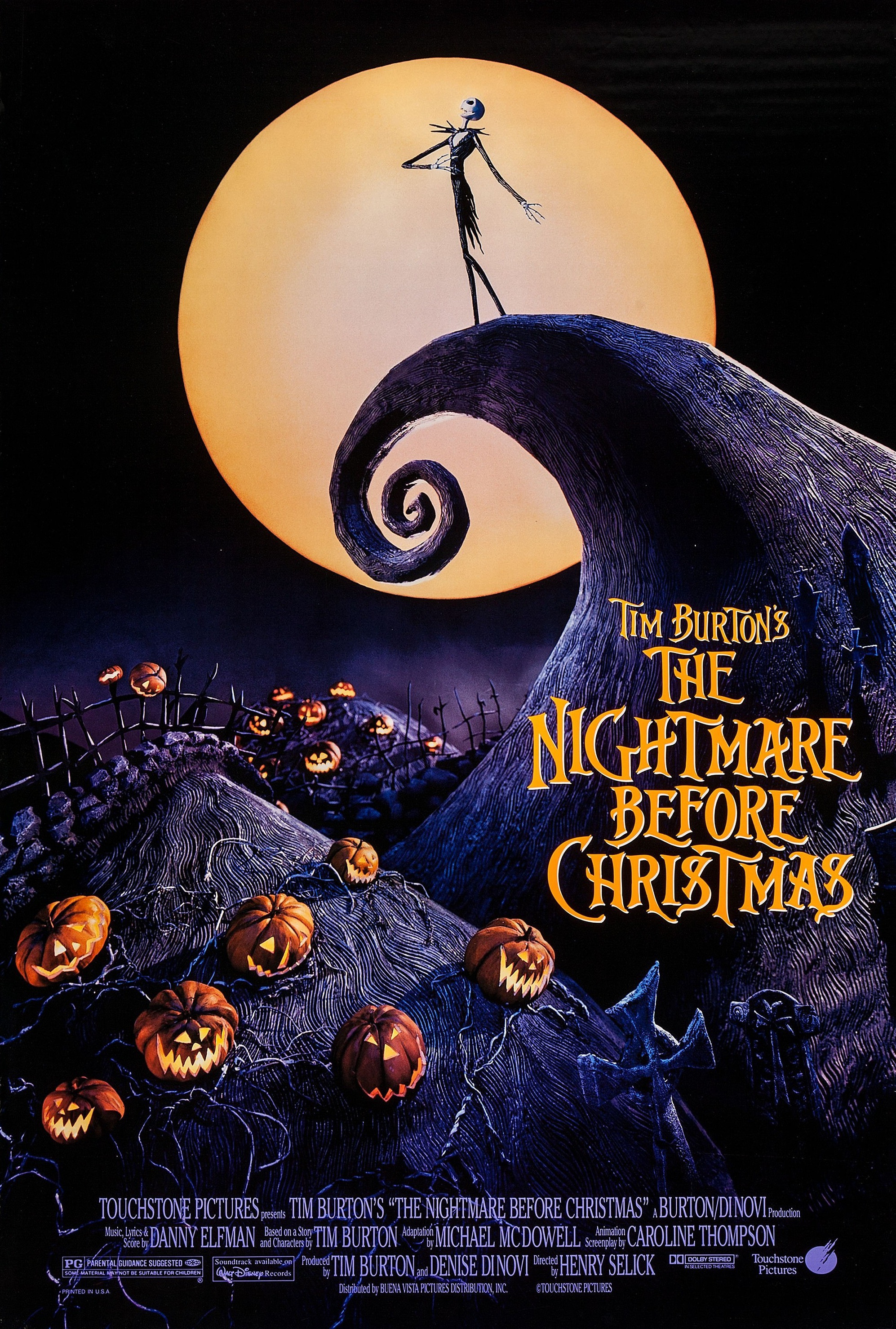 The Nightmare Before Christmas poster