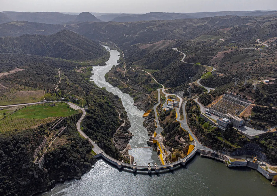 Portugal Hydropower Dam