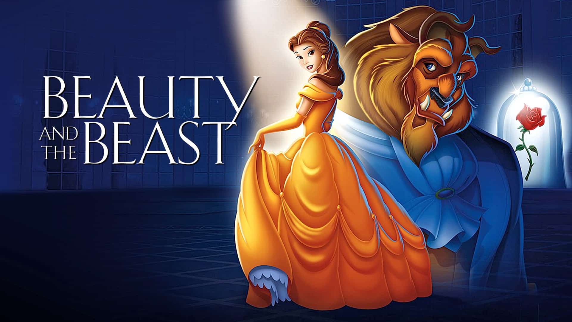 "Beauty And The Beast" (1991) movie poster