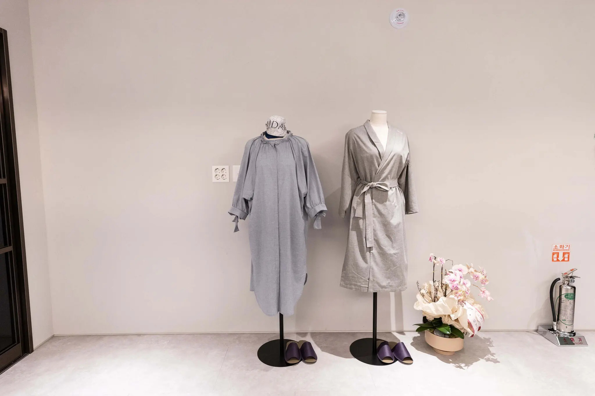 Robes for mothers on display at Anidar.
